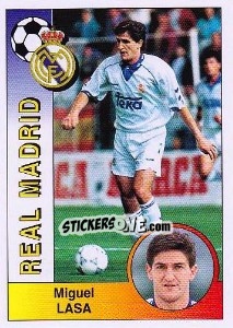 Cromo Mikel Lasa Goikoetxea - Liga Spagnola 1994-1995 - Panini