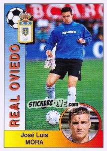 Cromo Juan Luis Mora Palacios - Liga Spagnola 1994-1995 - Panini