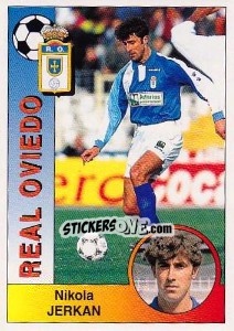 Sticker Nikola Jerkan - Liga Spagnola 1994-1995 - Panini