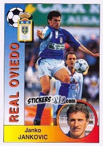 Figurina Janko Jankovic - Liga Spagnola 1994-1995 - Panini