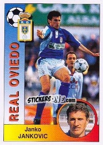 Sticker Janko Jankovic - Liga Spagnola 1994-1995 n. 213 - Panini
