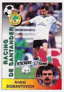 Cromo Andrei Vikentyevich Zygmantovich - Liga Spagnola 1994-1995 - Panini