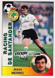 Cromo Jesús María Merino Landaluce - Liga Spagnola 1994-1995 - Panini