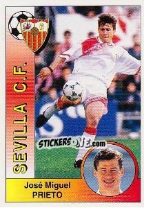 Sticker José Miguel Prieto Castillo - Liga Spagnola 1994-1995 n. 239 - Panini