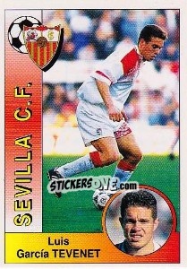 Sticker Luis García Tevenet - Liga Spagnola 1994-1995 - Panini