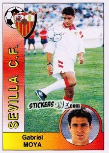 Figurina Gabriel Moya Sanz - Liga Spagnola 1994-1995 - Panini