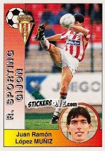 Cromo Juan Ramón López Muñiz - Liga Spagnola 1994-1995 - Panini
