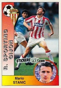 Sticker Mario Stanic - Liga Spagnola 1994-1995 - Panini