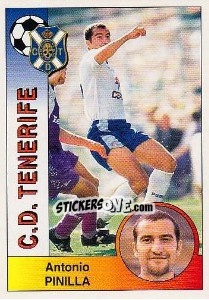 Cromo Antoni Pinilla Miranda - Liga Spagnola 1994-1995 - Panini