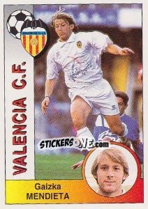 Sticker Gaizka Mendieta Zabala - Liga Spagnola 1994-1995 n. 314 - Panini