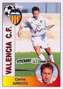 Cromo Carlos Arroyo Ayala - Liga Spagnola 1994-1995 - Panini