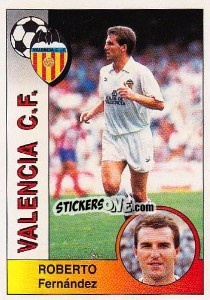 Sticker Roberto Fernández Bonillo - Liga Spagnola 1994-1995 - Panini