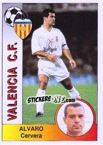 Figurina Álvaro Cervera Díaz - Liga Spagnola 1994-1995 - Panini