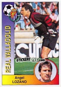 Cromo Ángel Ándres Lozano Zorita - Liga Spagnola 1994-1995 - Panini