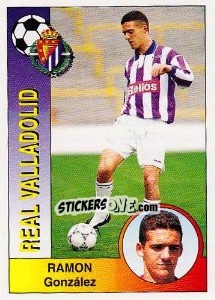 Sticker Ramón González Expósito - Liga Spagnola 1994-1995 n. 329 - Panini