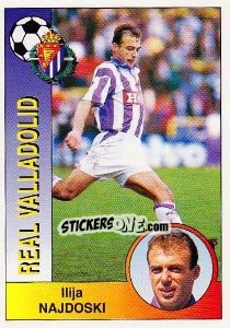 Cromo Ilija Najdoski - Liga Spagnola 1994-1995 - Panini
