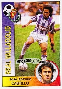 Cromo José Antonio Castillo Barragán - Liga Spagnola 1994-1995 - Panini
