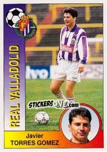 Figurina Javier Torres Gómez - Liga Spagnola 1994-1995 - Panini