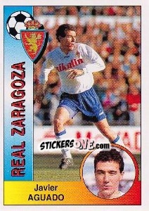 Sticker Xavier Aguado Companys - Liga Spagnola 1994-1995 - Panini