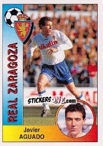 Sticker Xavier Aguado Companys - Liga Spagnola 1994-1995 n. 348 - Panini