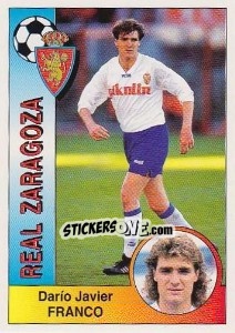 Cromo Darío Javier Franco Gatti - Liga Spagnola 1994-1995 - Panini