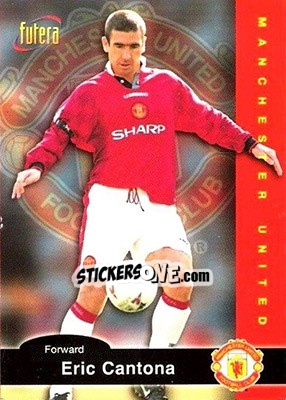 Sticker Eric Cantona - Manchester United 1997 n. 2 - Futera