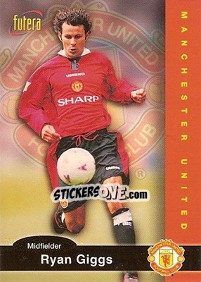 Sticker Ryan Giggs - Manchester United 1997 n. 4 - Futera