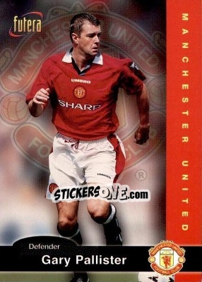 Sticker Gary Pallister - Manchester United 1997 n. 11 - Futera