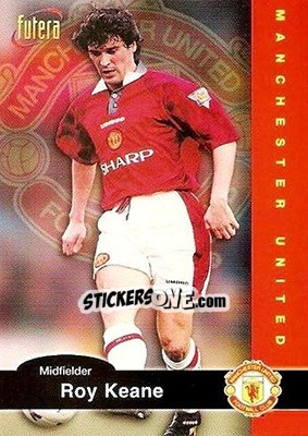 Sticker Roy Keane - Manchester United 1997 n. 17 - Futera