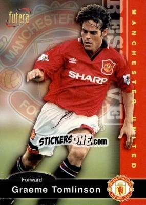 Sticker Graeme Tomlinson - Manchester United 1997 - Futera