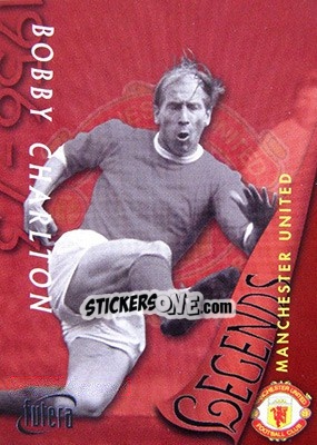 Cromo Bobby Charlton - Manchester United 1997 - Futera