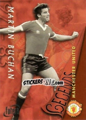 Sticker Martin Buchan - Manchester United 1997 - Futera
