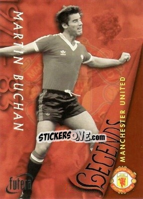 Sticker Martin Buchan - Manchester United 1997 n. 38 - Futera