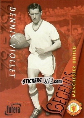 Cromo Dennis Viollet - Manchester United 1997 n. 39 - Futera