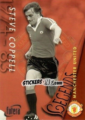 Cromo Steve Coppell - Manchester United 1997 - Futera