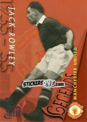 Cromo Jack Rowley - Manchester United 1997 - Futera