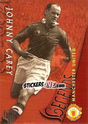 Cromo Johnny Carey - Manchester United 1997 - Futera