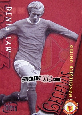 Sticker Denis Law - Manchester United 1997 n. 45 - Futera