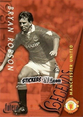 Sticker Bryan Robson - Manchester United 1997 n. 46 - Futera