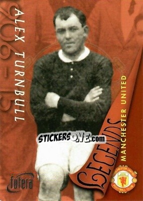 Cromo Alex Turnbull - Manchester United 1997 - Futera