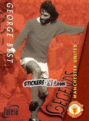 Sticker George Best - Manchester United 1997 n. 50 - Futera