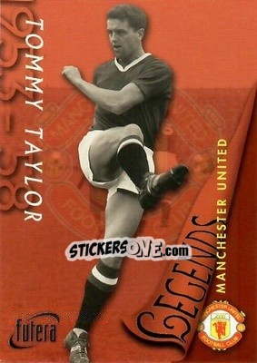 Figurina Tommy Taylor - Manchester United 1997 n. 51 - Futera