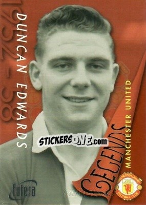 Sticker Duncan Edwards - Manchester United 1997 - Futera