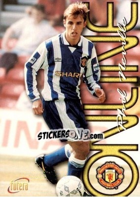 Sticker Phil Neville - Manchester United 1997 - Futera