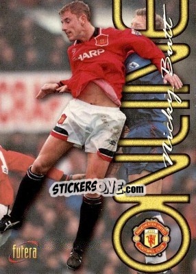 Sticker Nicky Butt - Manchester United 1997 - Futera