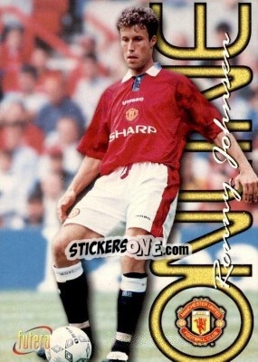 Cromo Ronny Johnsen - Manchester United 1997 n. 67 - Futera