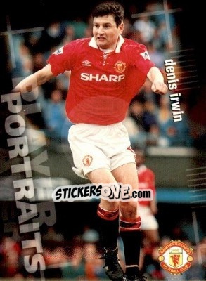 Sticker Denis Irwin - Manchester United 1997 n. 75 - Futera