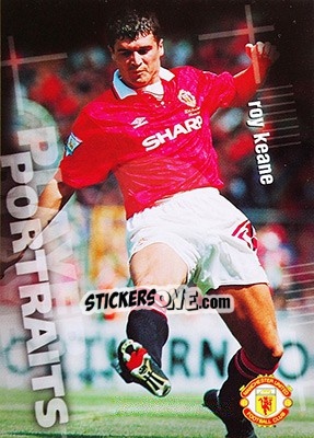 Cromo Roy Keane - Manchester United 1997 - Futera