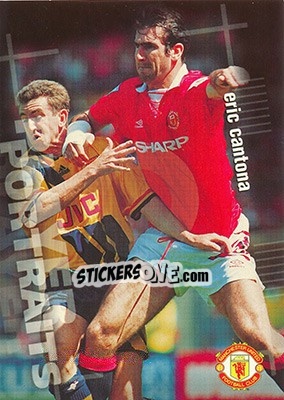 Sticker Eric Cantona - Manchester United 1997 - Futera