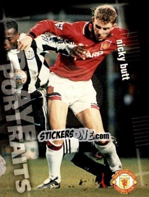 Figurina Nicky Butt - Manchester United 1997 - Futera